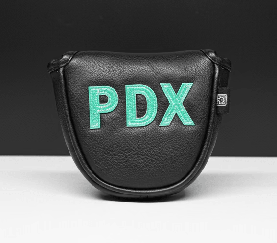 PDX Carpet Letters Headcover - Black Girl Golf