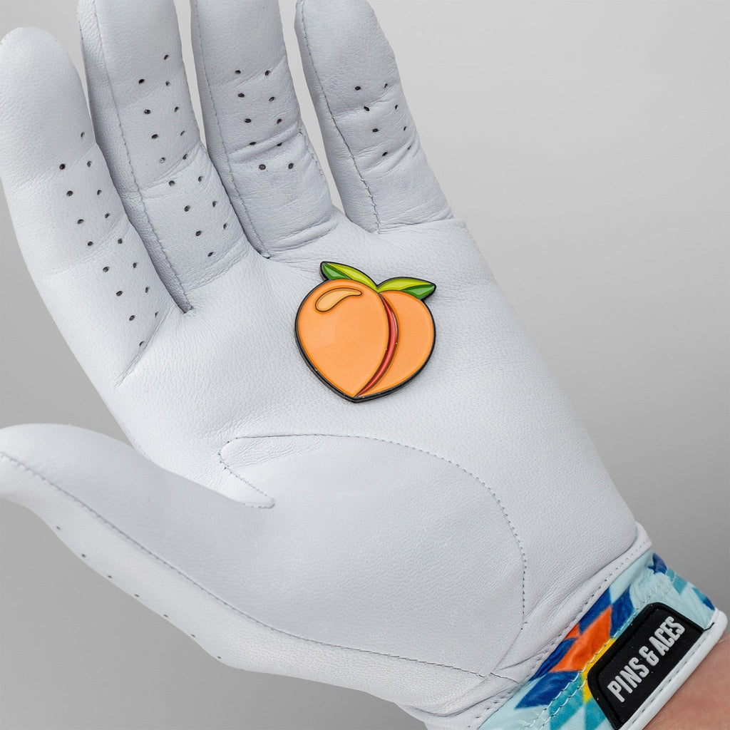 Peach Ball Marker - Black Girl Golf