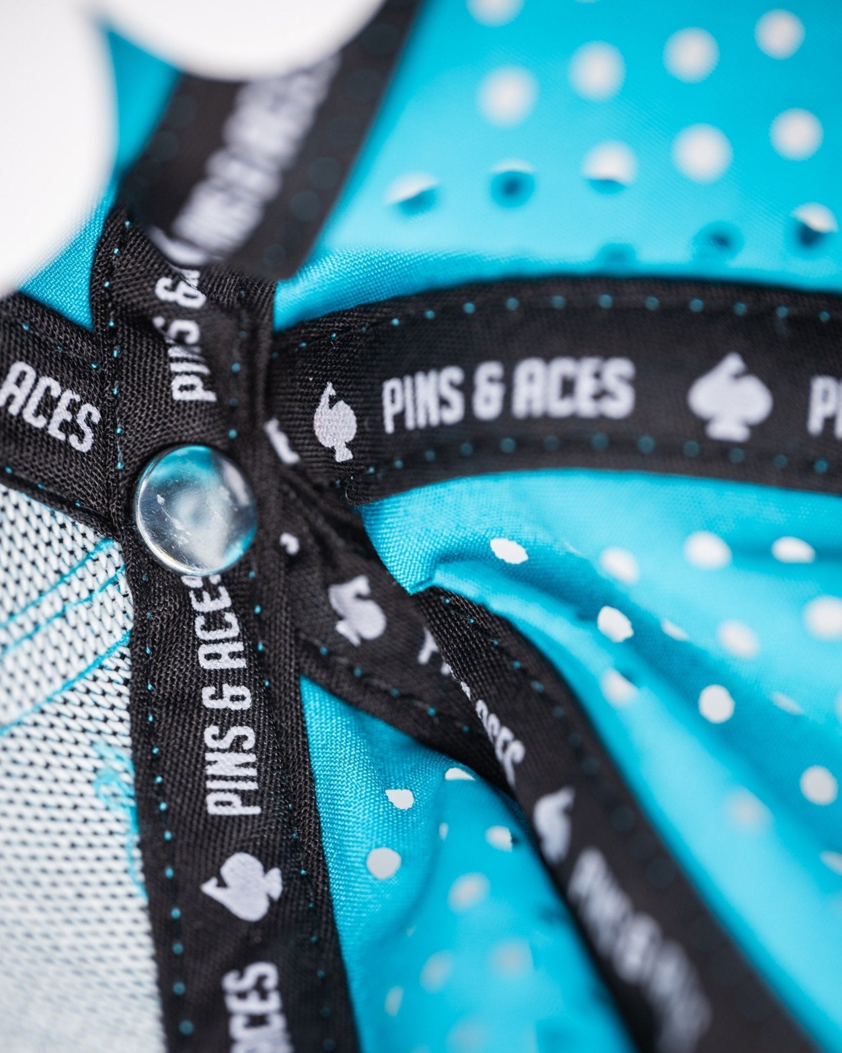 Perforated Rope Hat - Baby Blue - Black Girl Golf
