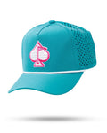 Perforated Rope Hat - Baby Blue - Black Girl Golf