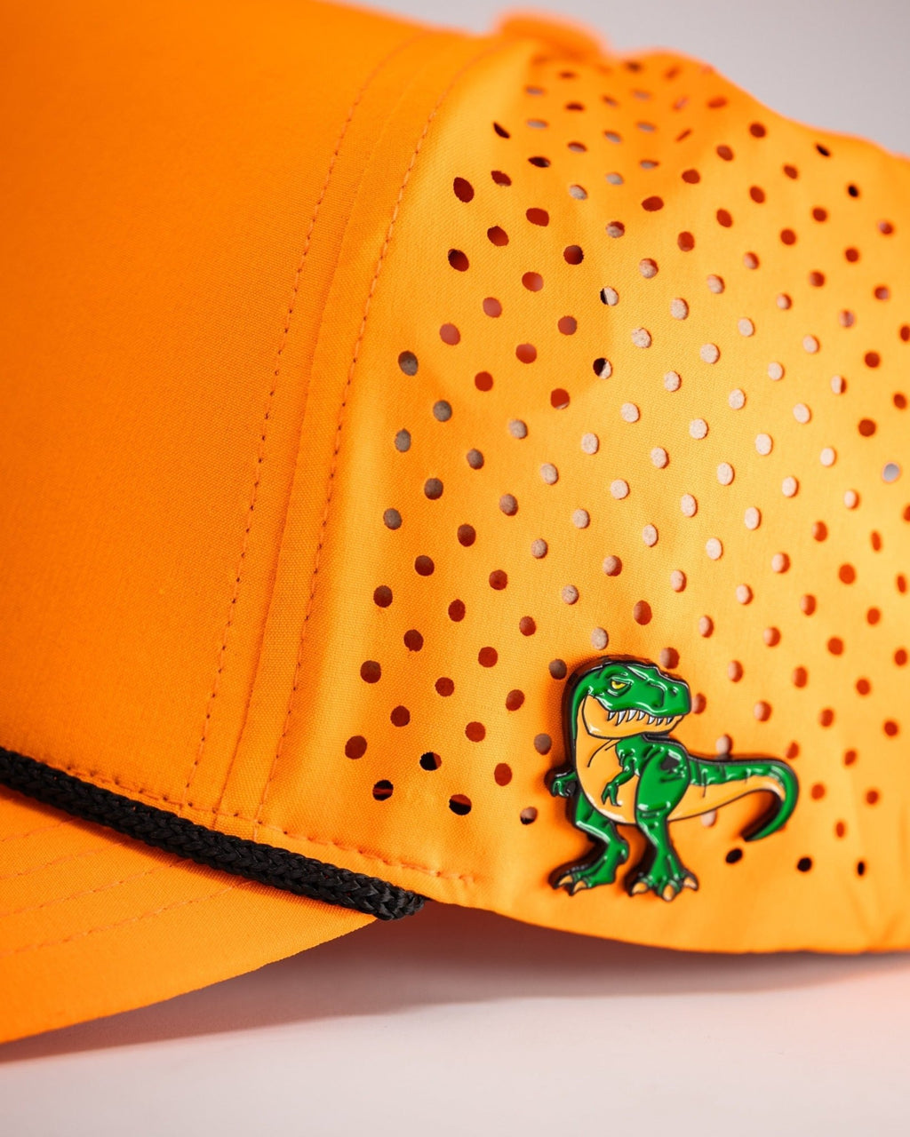 Perforated Rope Hat - Highlighter Orange - Black Girl Golf