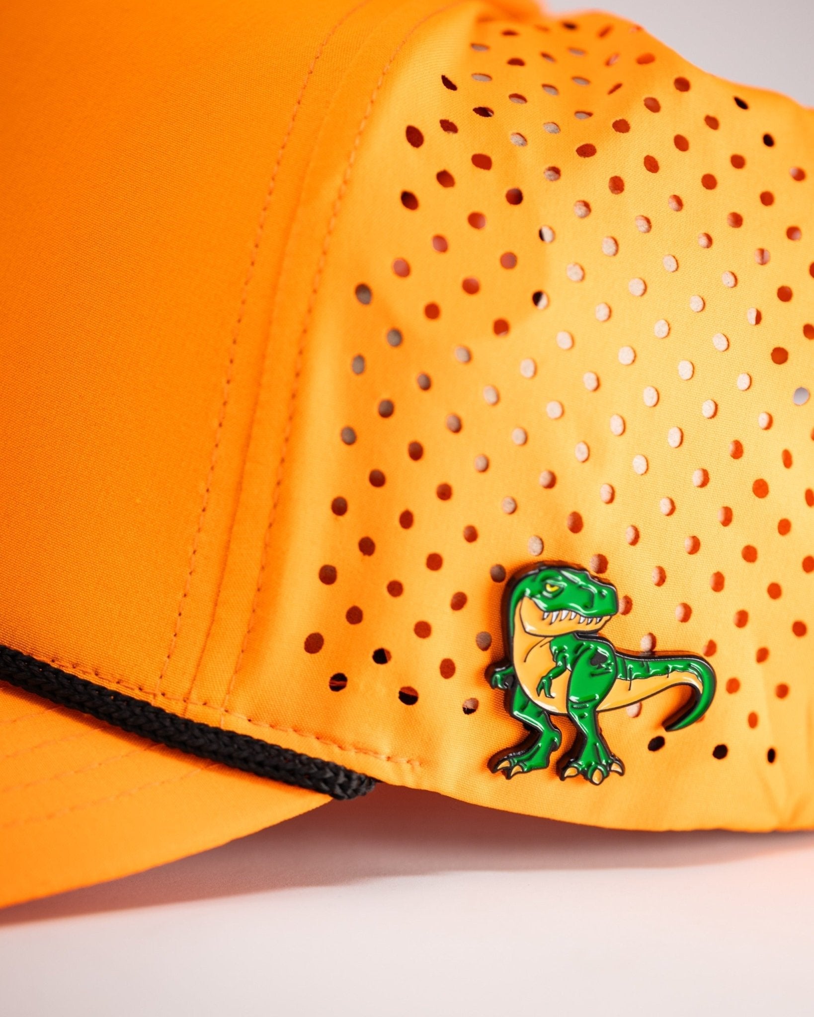 Perforated Rope Hat - Highlighter Orange - Black Girl Golf