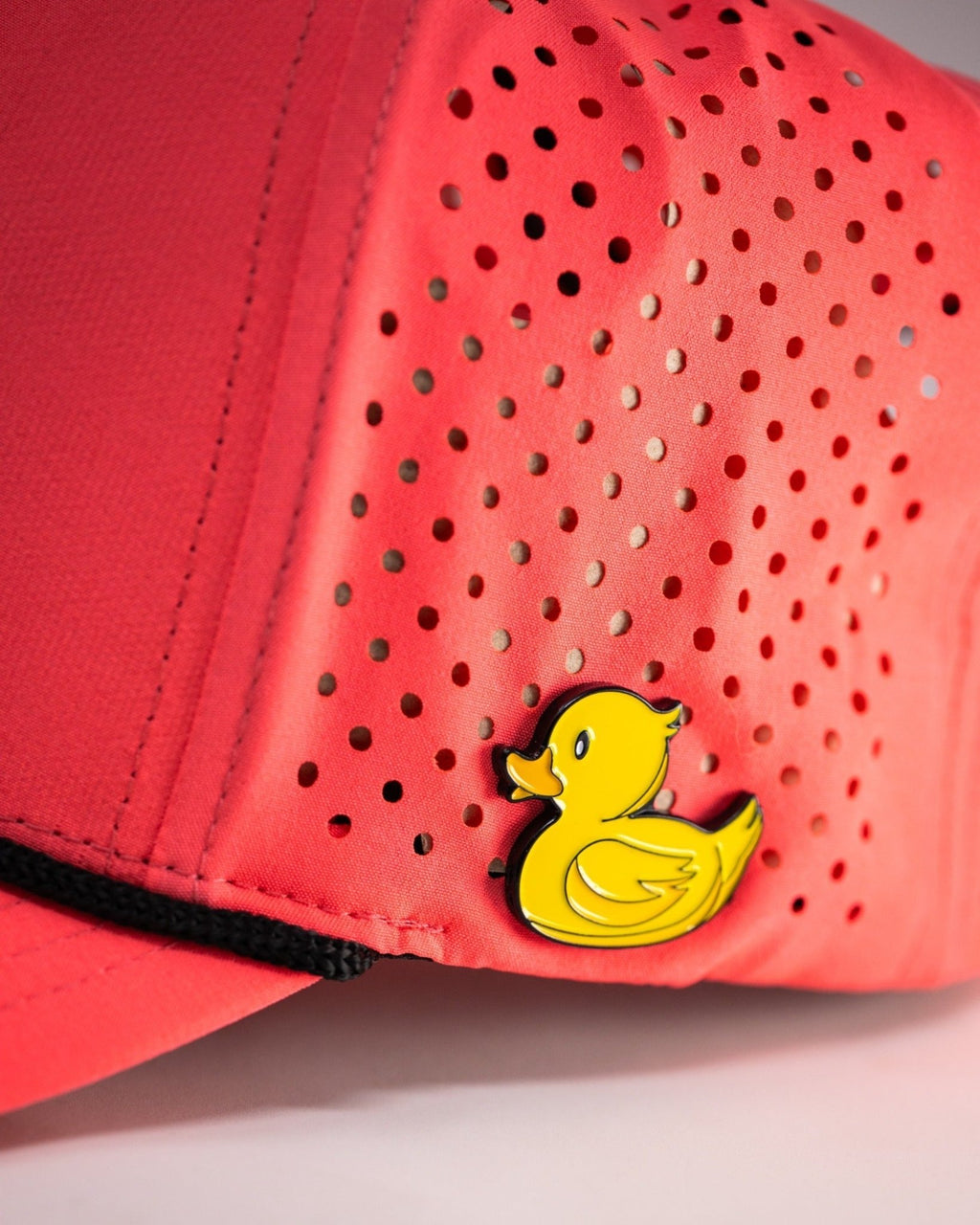 Perforated Rope Hat - Highlighter Pink - Black Girl Golf