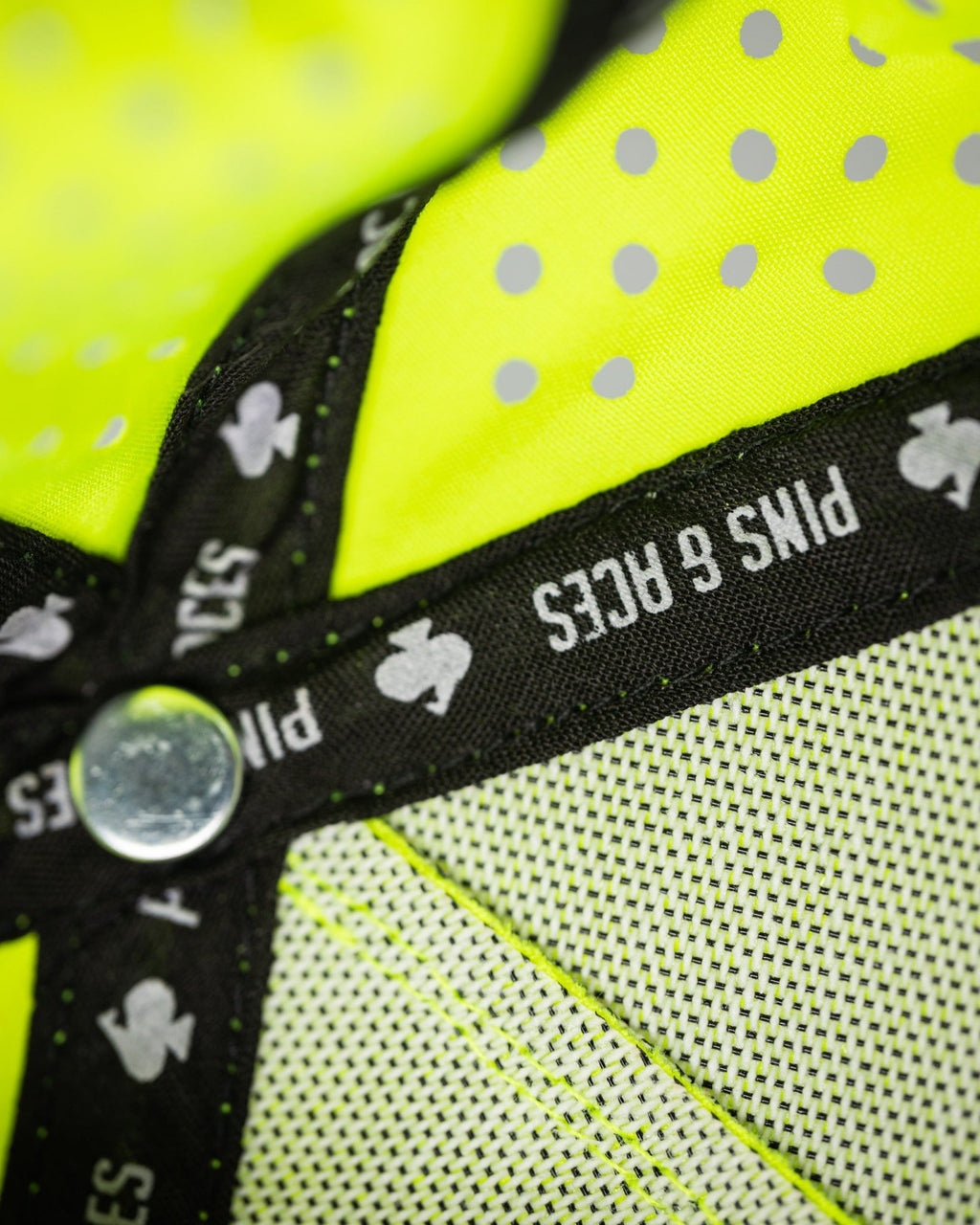 Perforated Rope Hat - Highlighter Yellow - Black Girl Golf