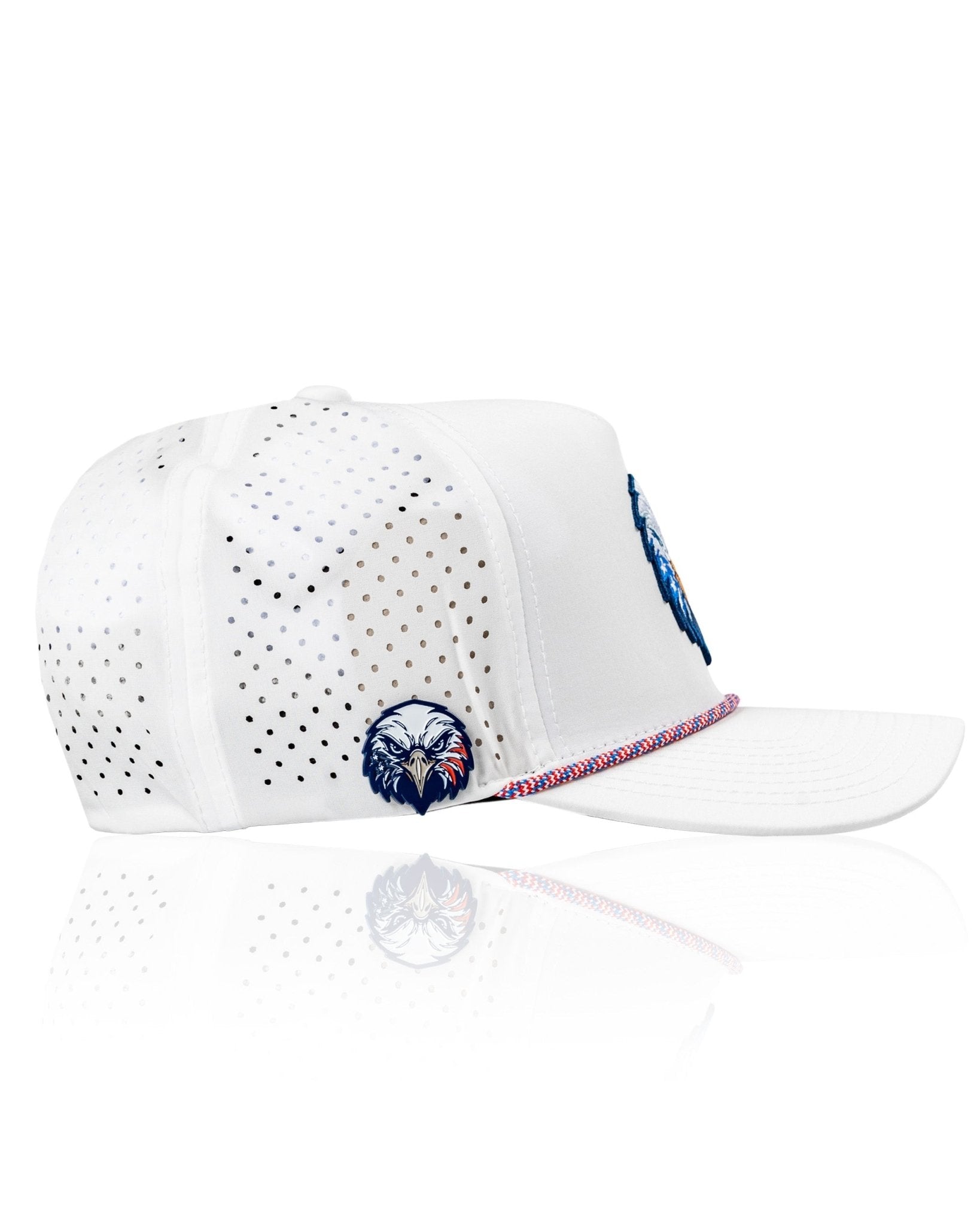 Perforated Rope Hat - Independence Eagle - Black Girl Golf