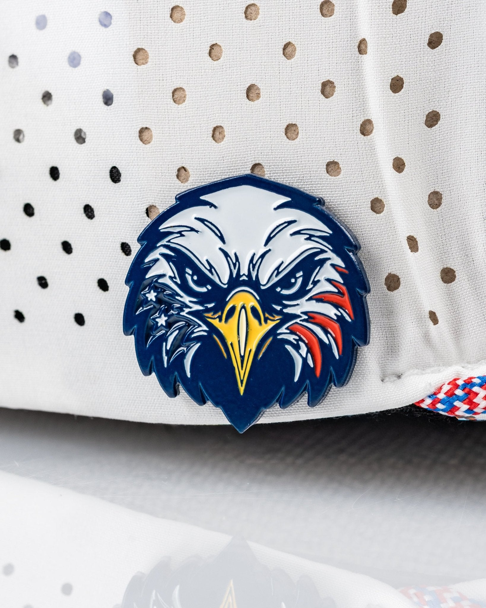 Perforated Rope Hat - Independence Eagle - Black Girl Golf