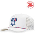 Perforated Rope Hat - Liberty Bell - Black Girl Golf