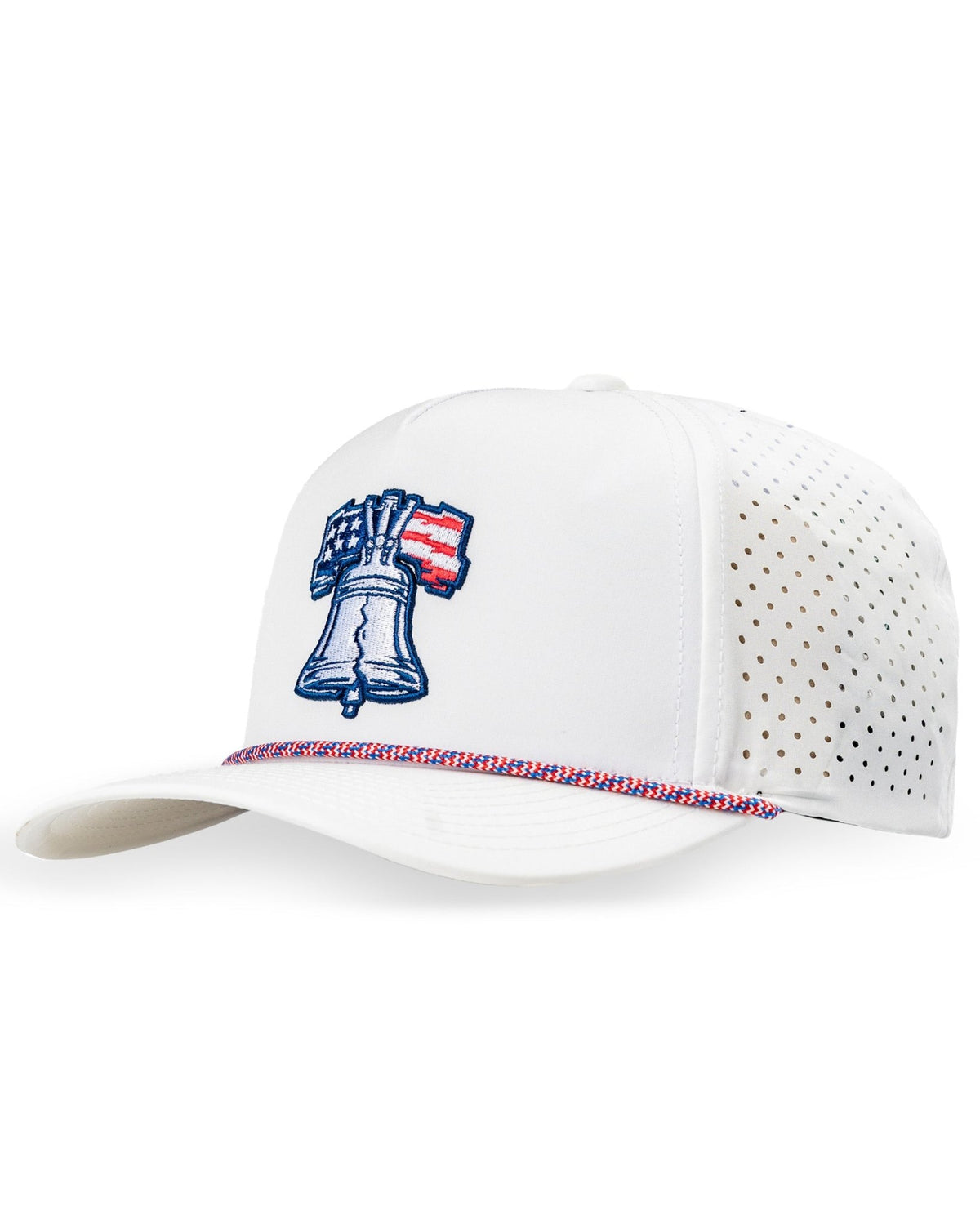 Perforated Rope Hat - Liberty Bell - Black Girl Golf