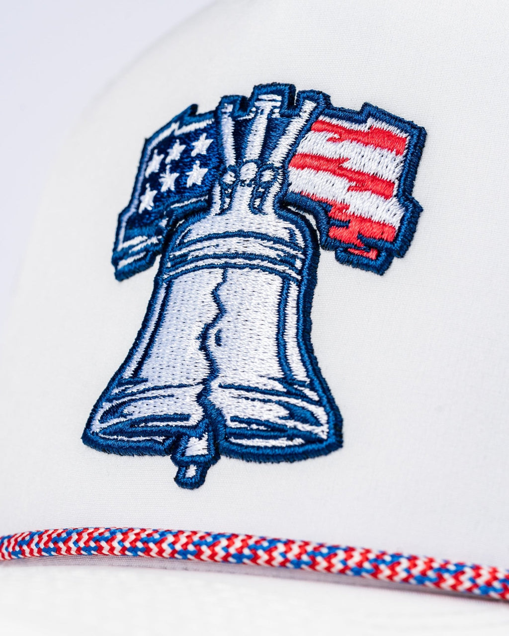 Perforated Rope Hat - Liberty Bell - Black Girl Golf