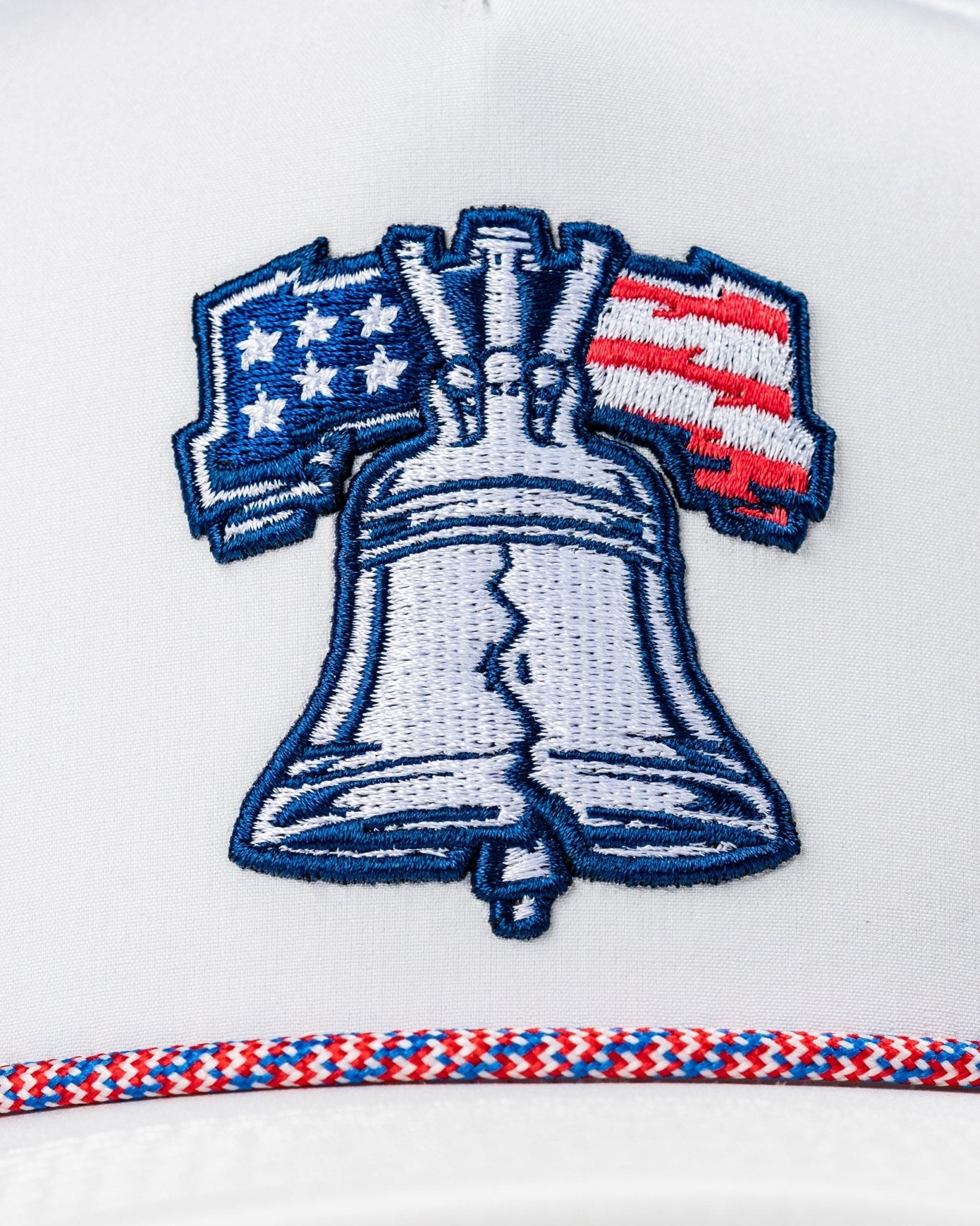 Perforated Rope Hat - Liberty Bell - Black Girl Golf