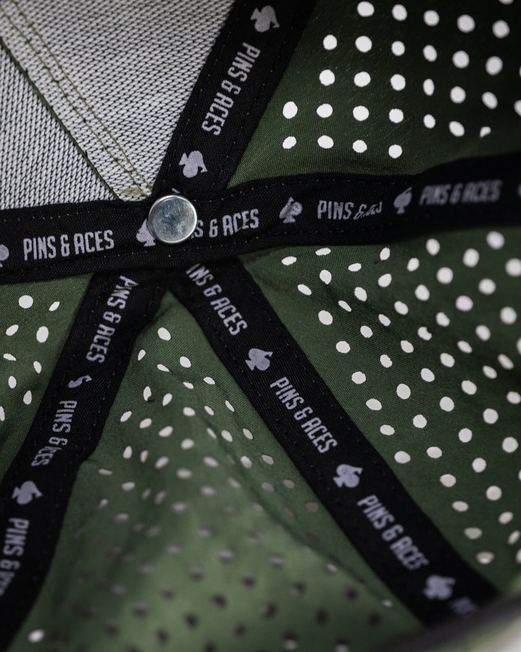 Perforated Rope Hat - Olive - Black Girl Golf