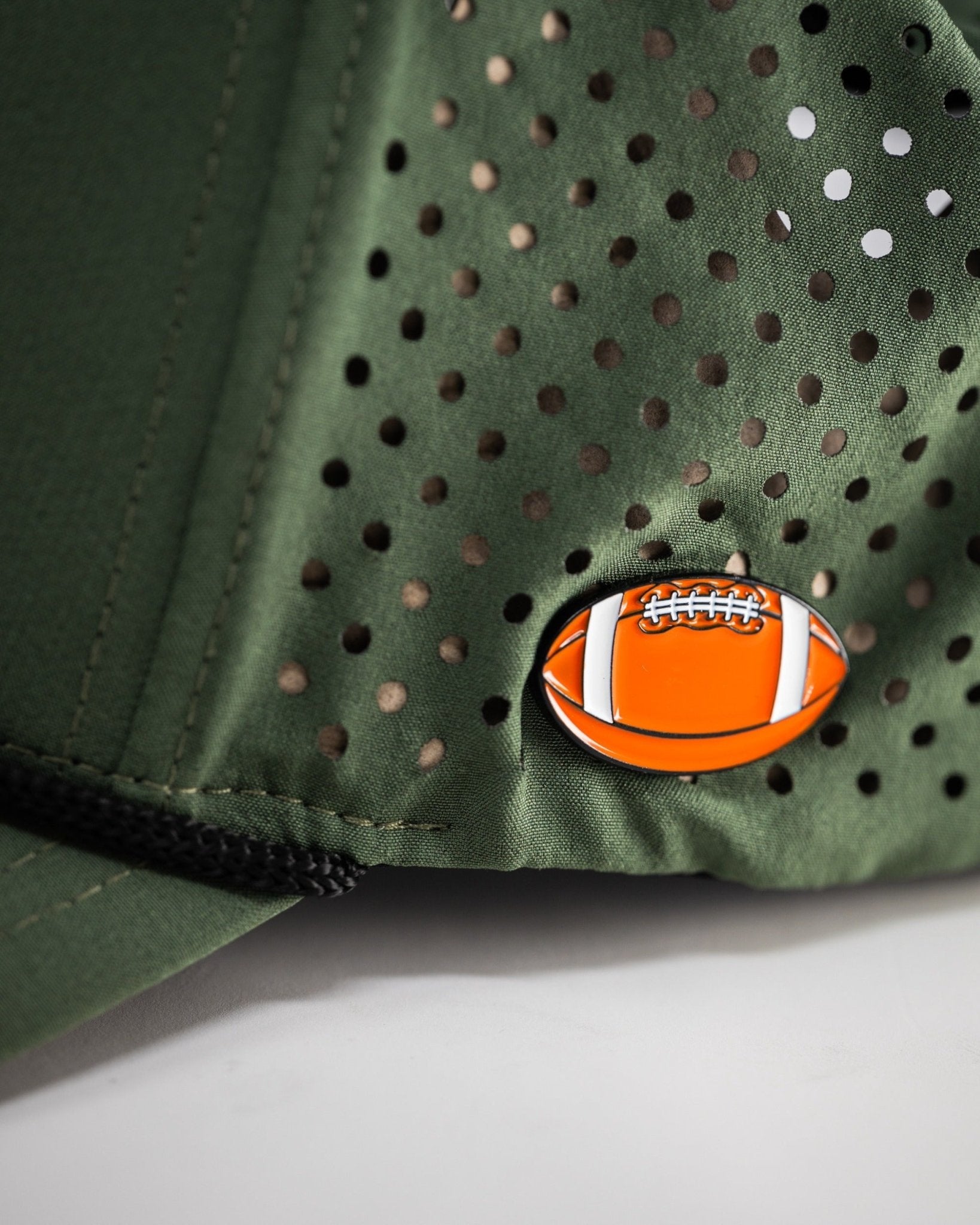 Perforated Rope Hat - Olive - Black Girl Golf