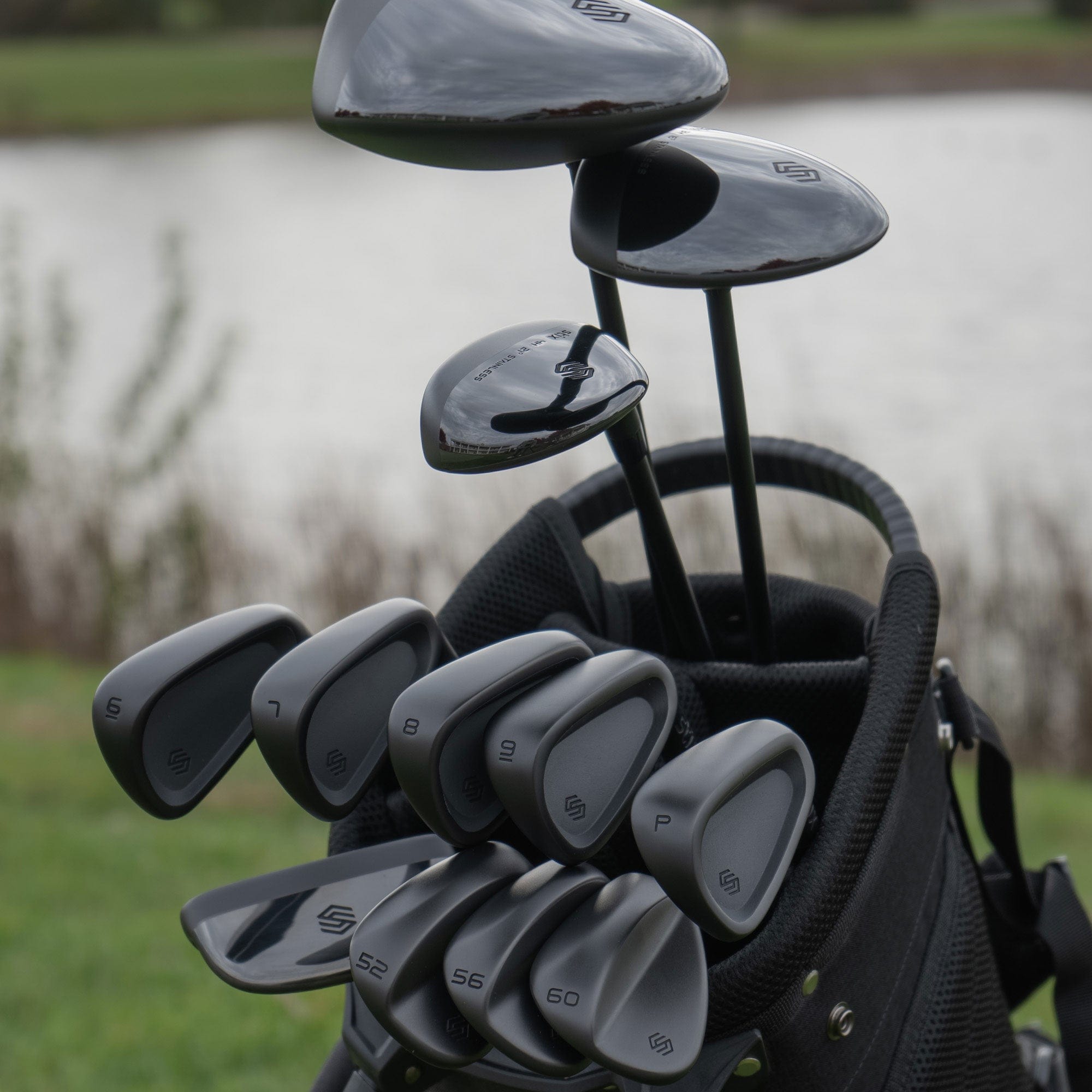 Perform 12 Club Set - With Bag - Black Girl Golf