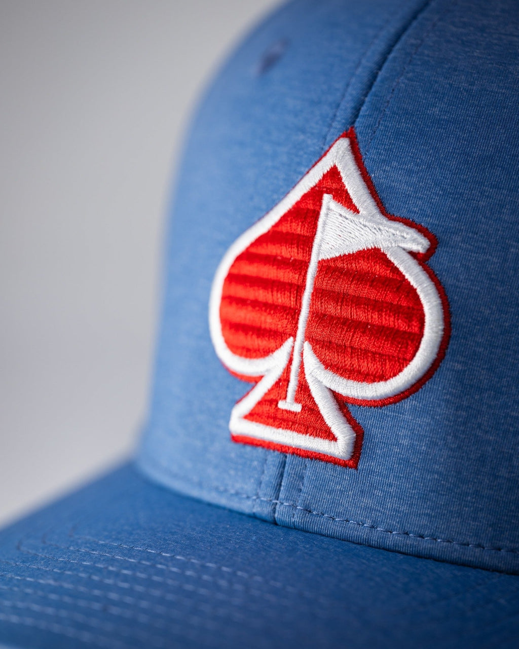 Performance Spade Hat - Blue - Black Girl Golf