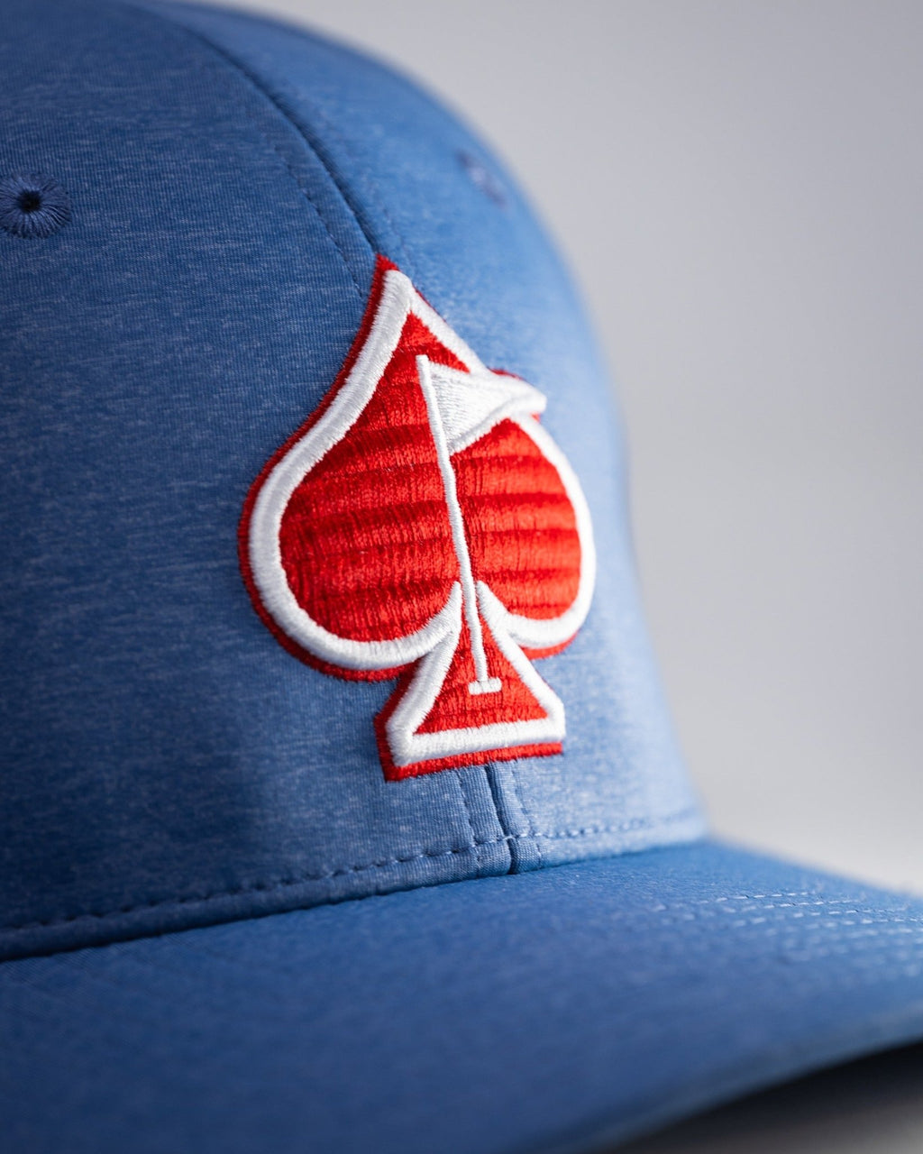Performance Spade Hat - Blue - Black Girl Golf