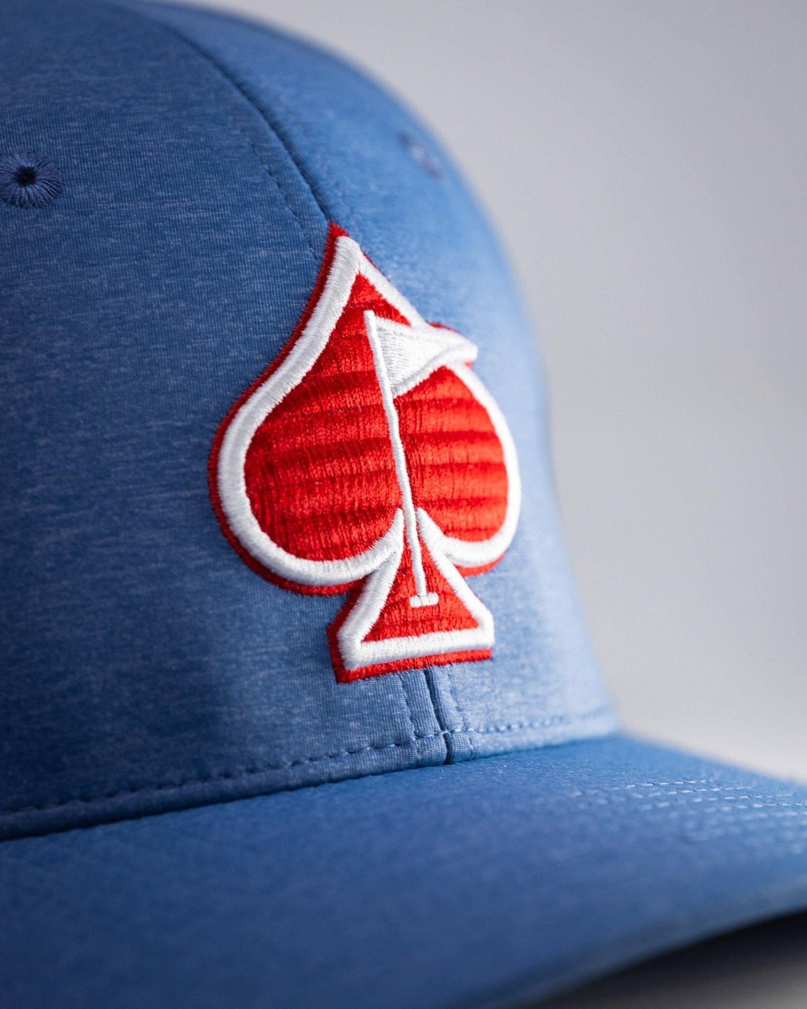 Performance Spade Hat - Blue - Black Girl Golf