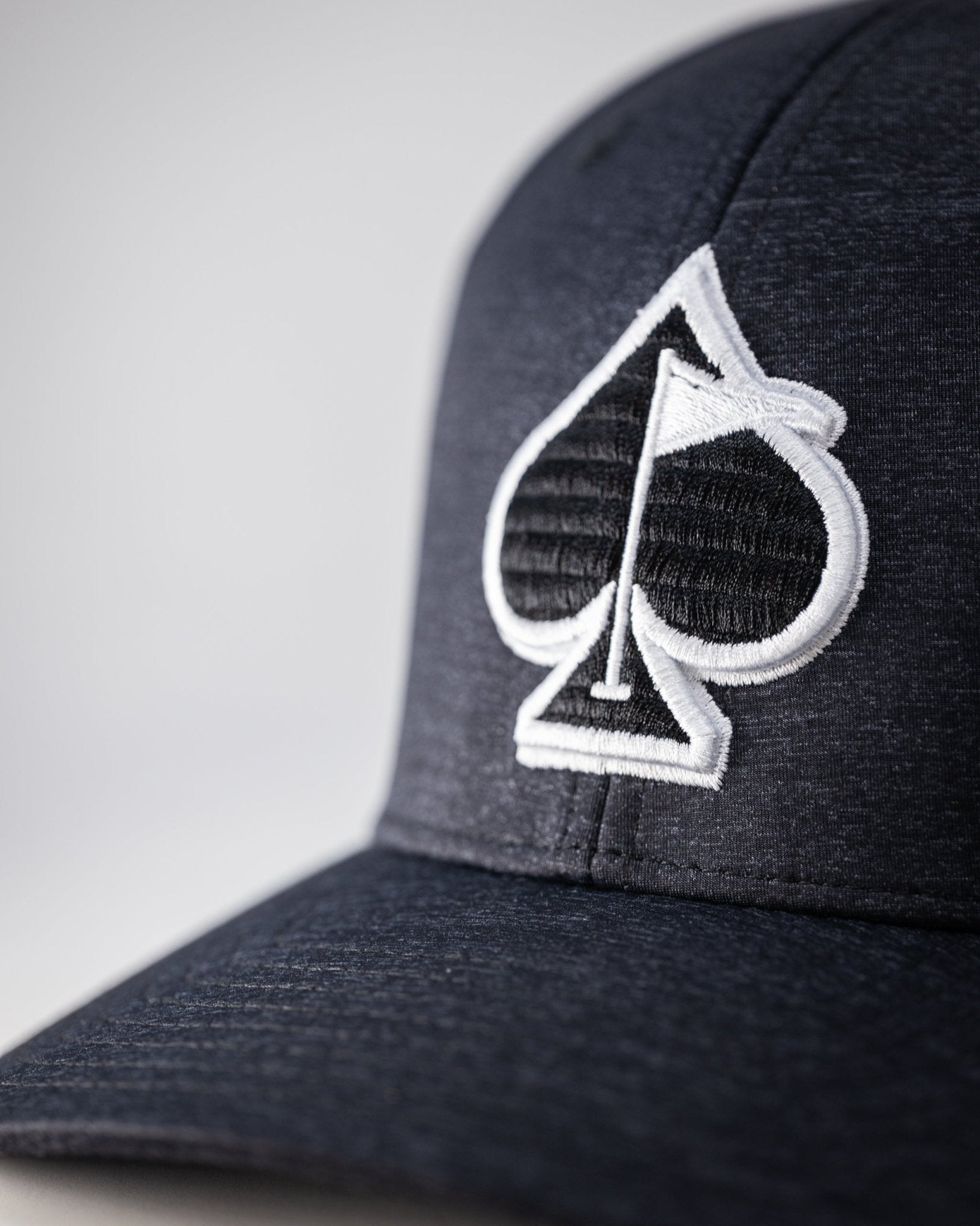 Performance Spade Hat - Charcoal - Black Girl Golf