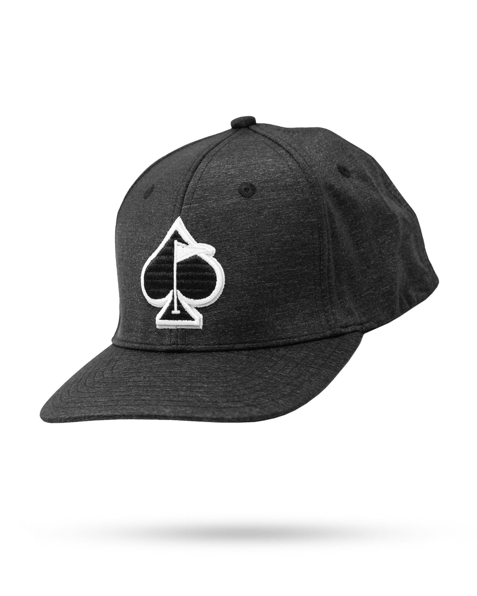 Performance Spade Hat - Charcoal - Black Girl Golf