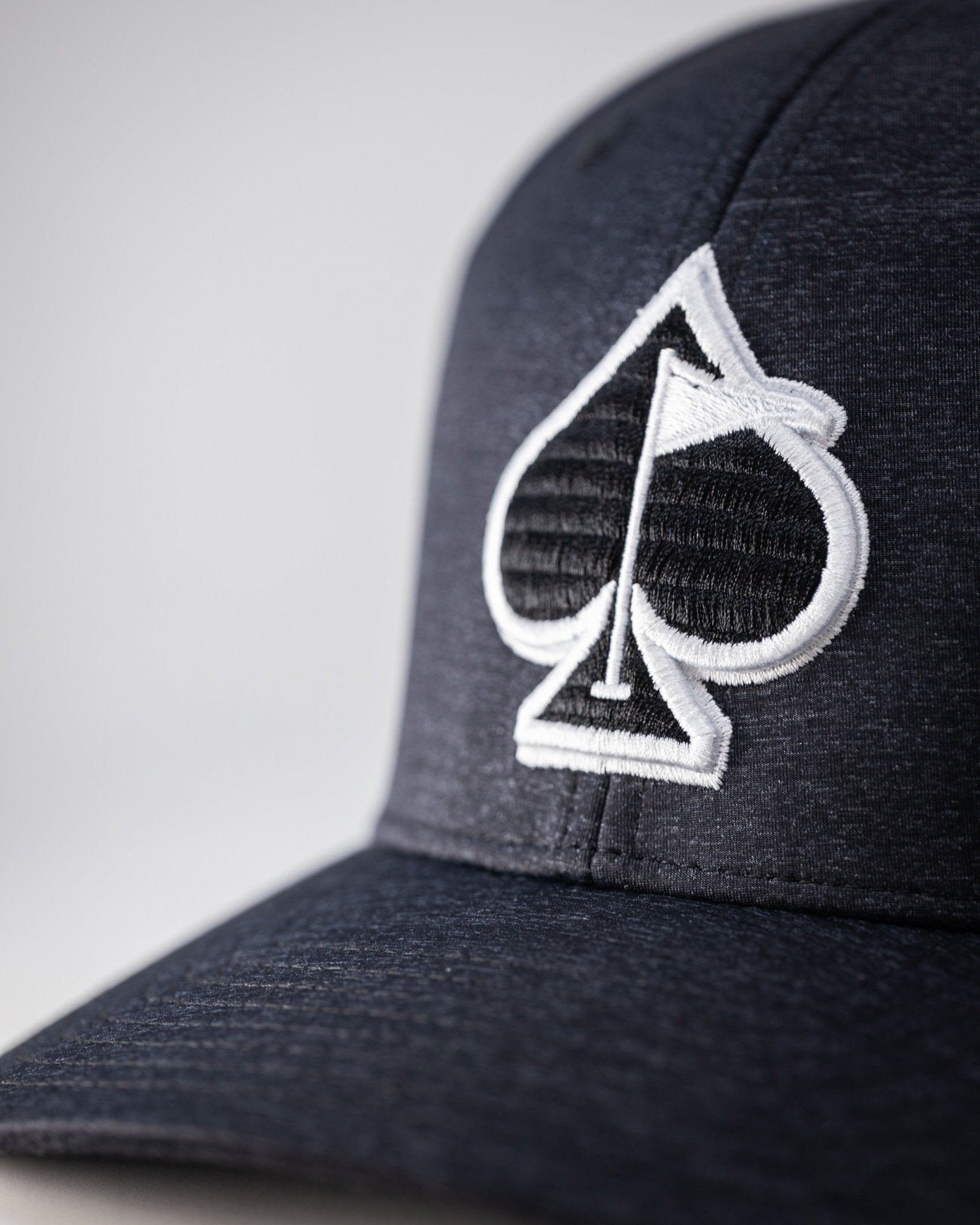 Performance Spade Hat - Charcoal - Black Girl Golf