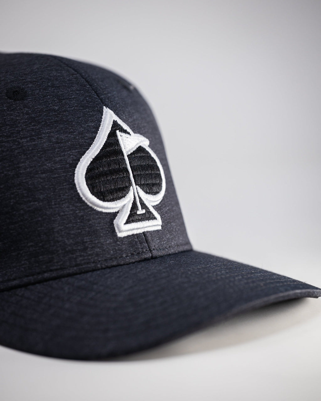 Performance Spade Hat - Charcoal - Black Girl Golf