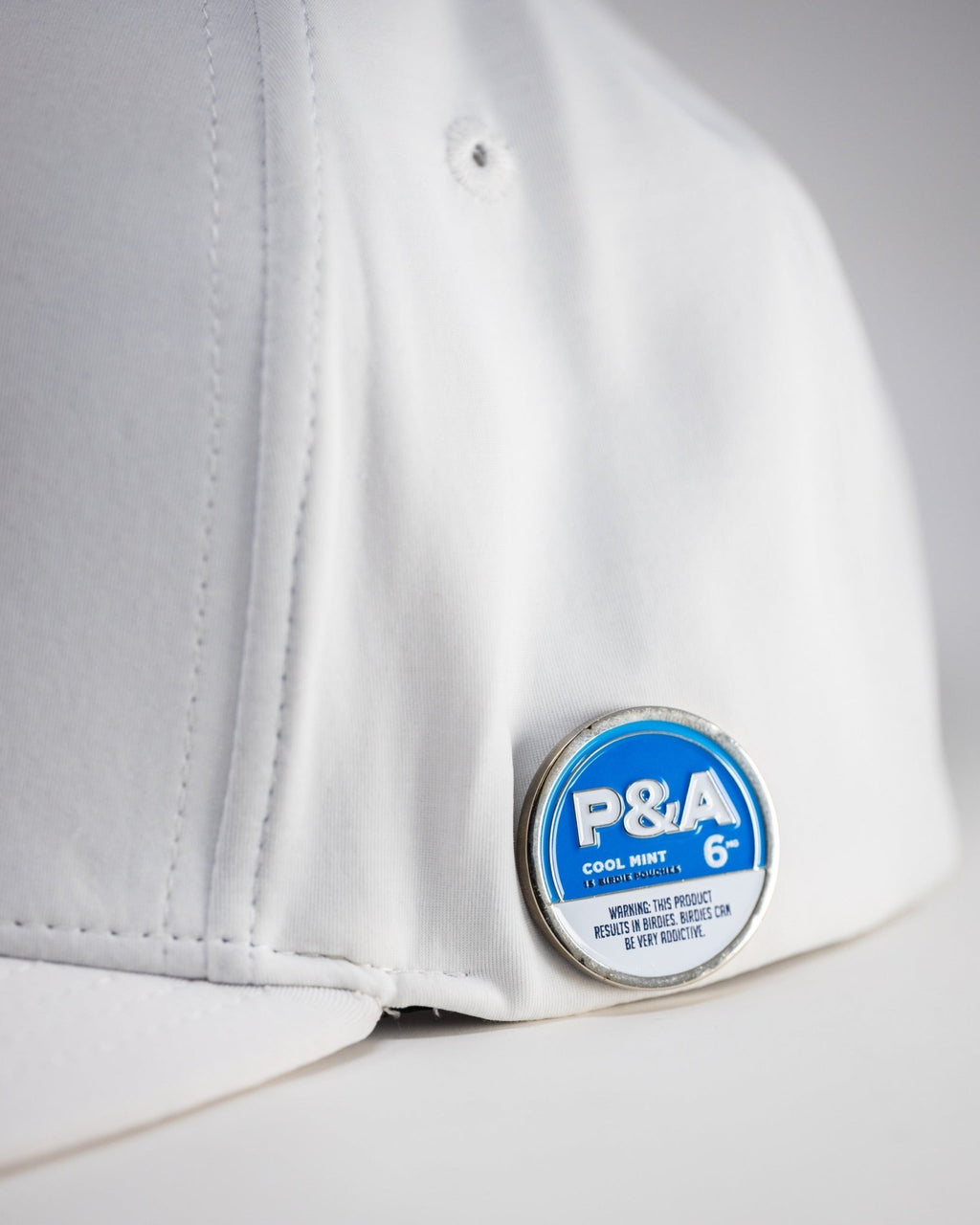 Performance Spade Hat - White - Black Girl Golf