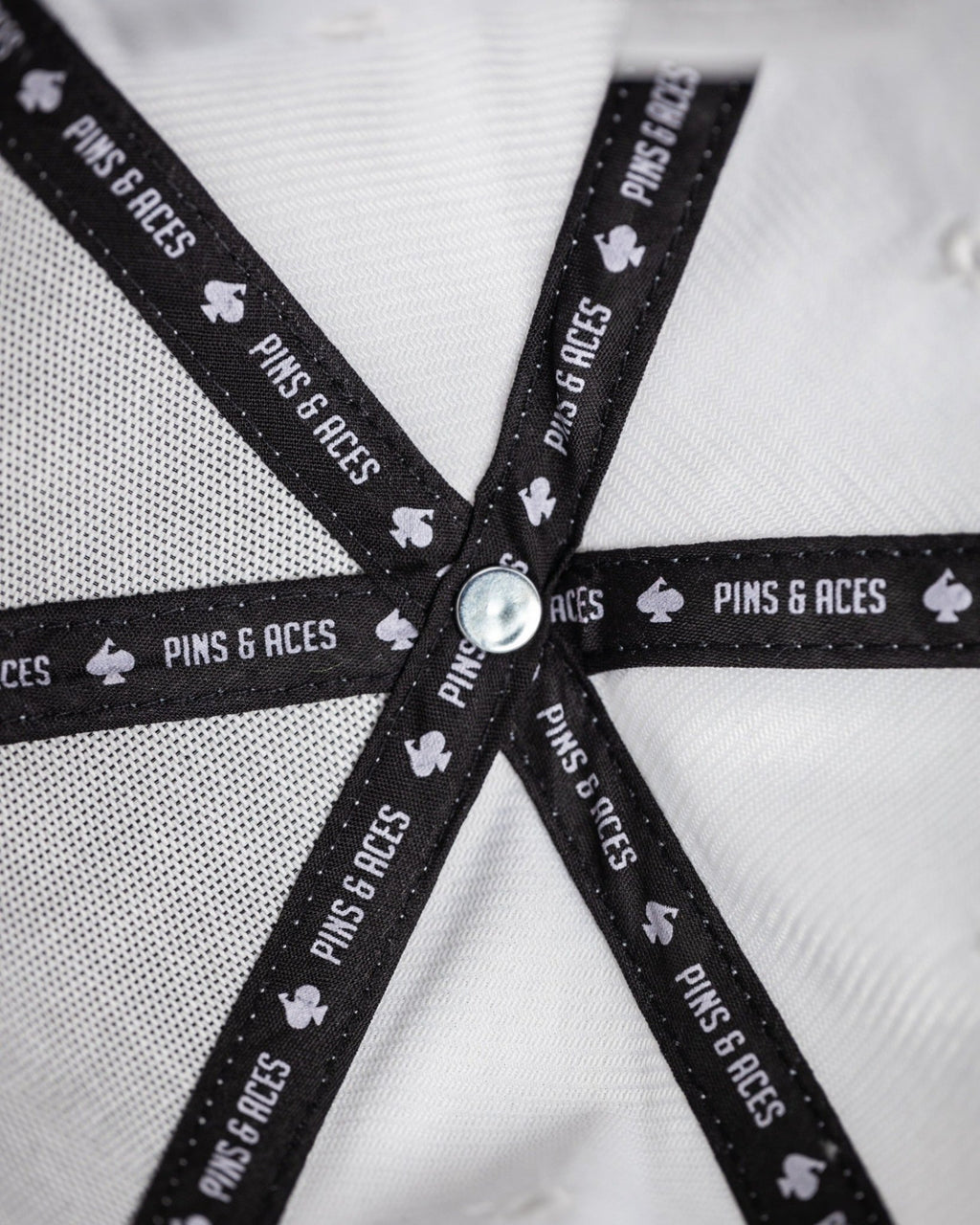Performance Spade Hat - White - Black Girl Golf