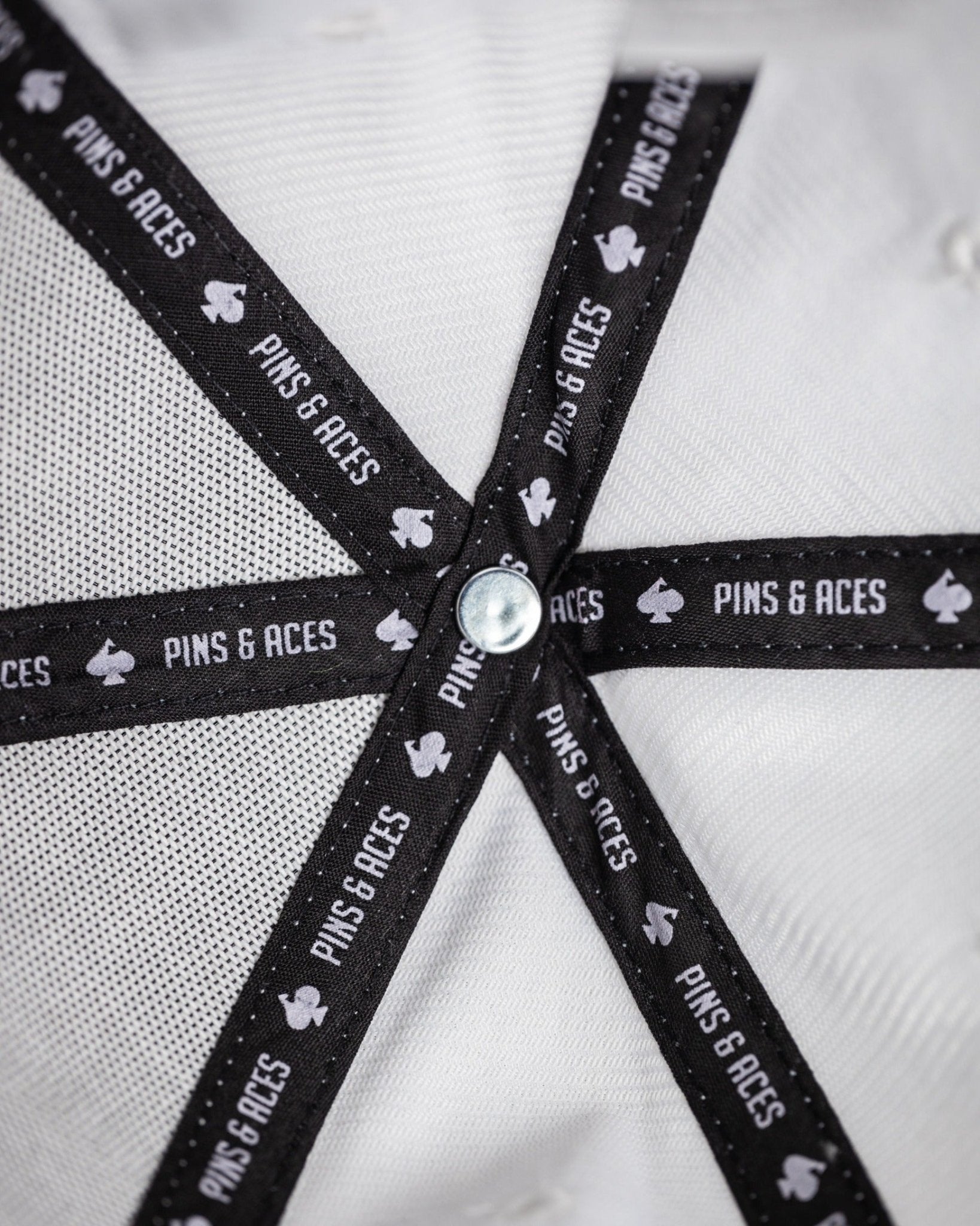 Performance Spade Hat - White - Black Girl Golf