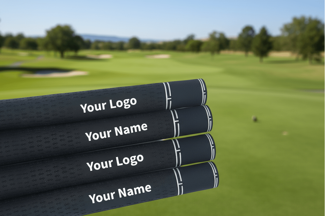 Personalized Grips - Black Girl Golf