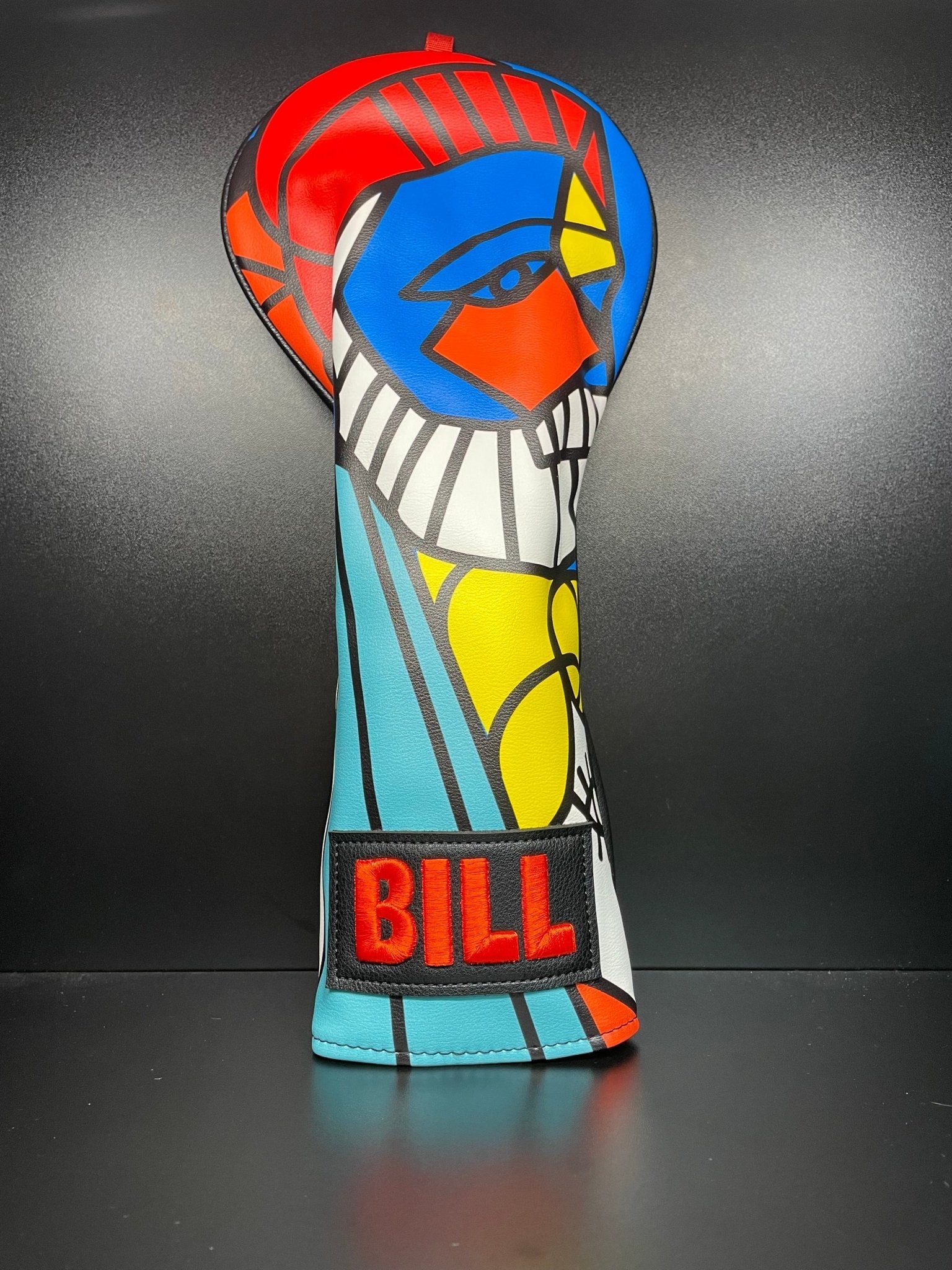 Picasso Stain Glass Headcover - Black Girl Golf