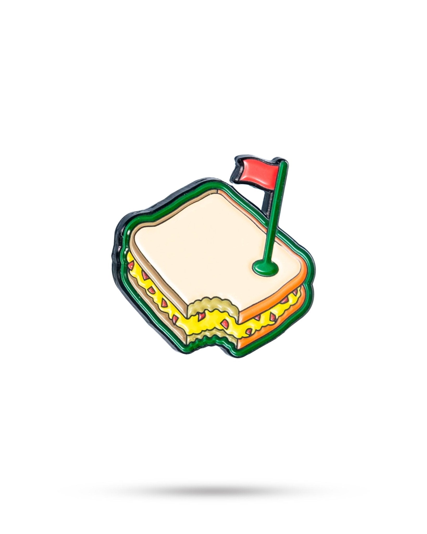 Pimento Cheese Sandwich Ball Marker - Black Girl Golf