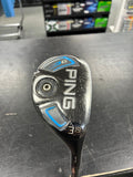 Ping 2016 G Hybrid 2016 G Right Hand X-Stiff 3 Hybrid (Used) - Black Girl Golf