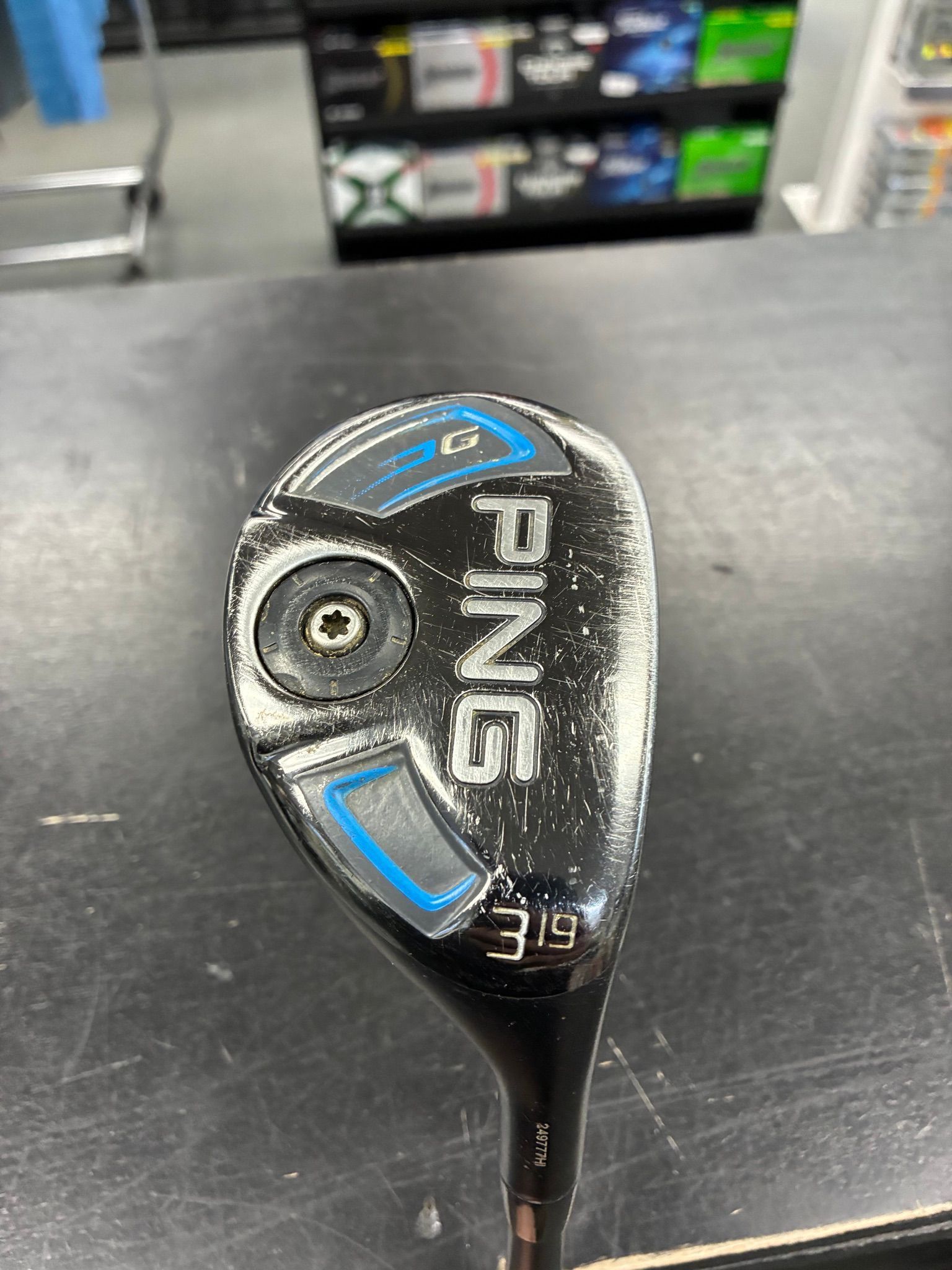 Ping 2016 G Hybrid 2016 G Right Hand X-Stiff 3 Hybrid (Used) - Black Girl Golf