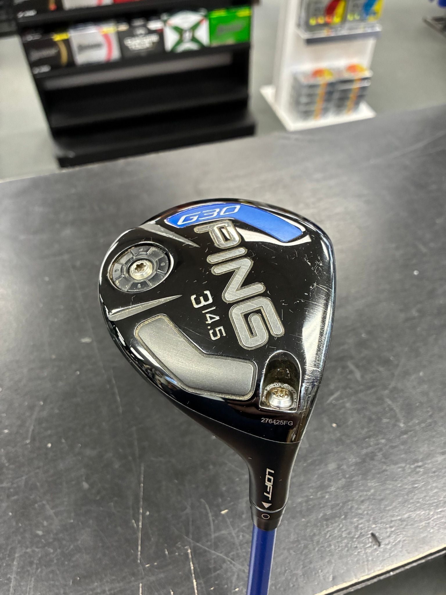 PING G30 3 Wood Fairway Right Hand Regular Flex (Used) - Black Girl Golf