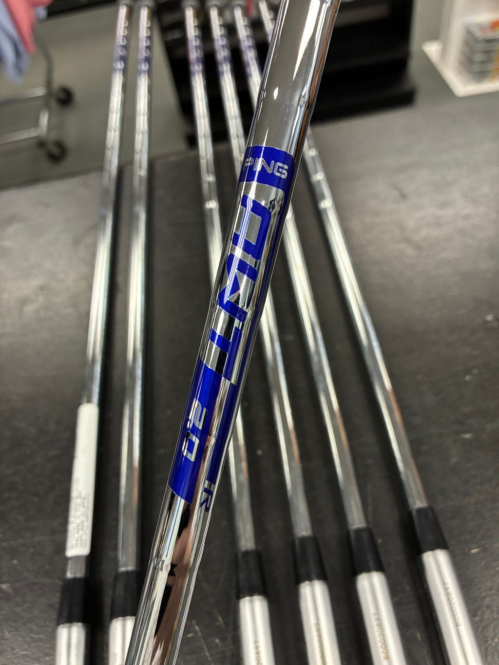 Ping G730 Iron Set Left Hand 5-PW50 Regular Flex (Used) - Black Girl Golf