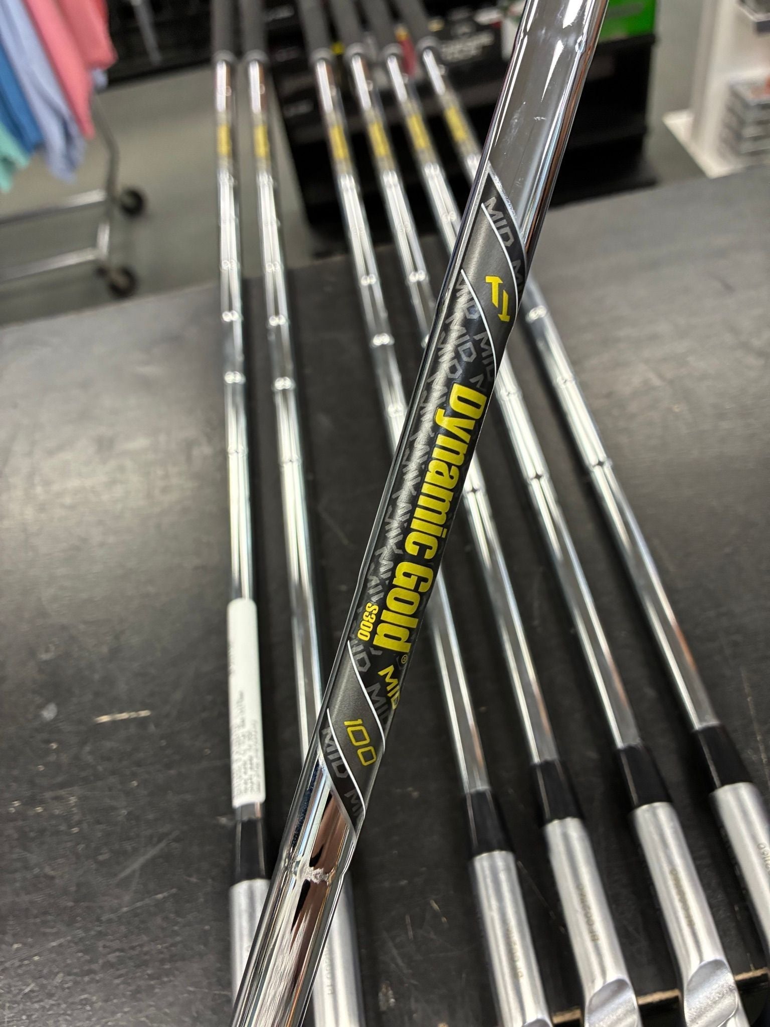 Ping i530 Iron Set Left Hand 5-PWUW Stiff Flex (Used) - Black Girl Golf