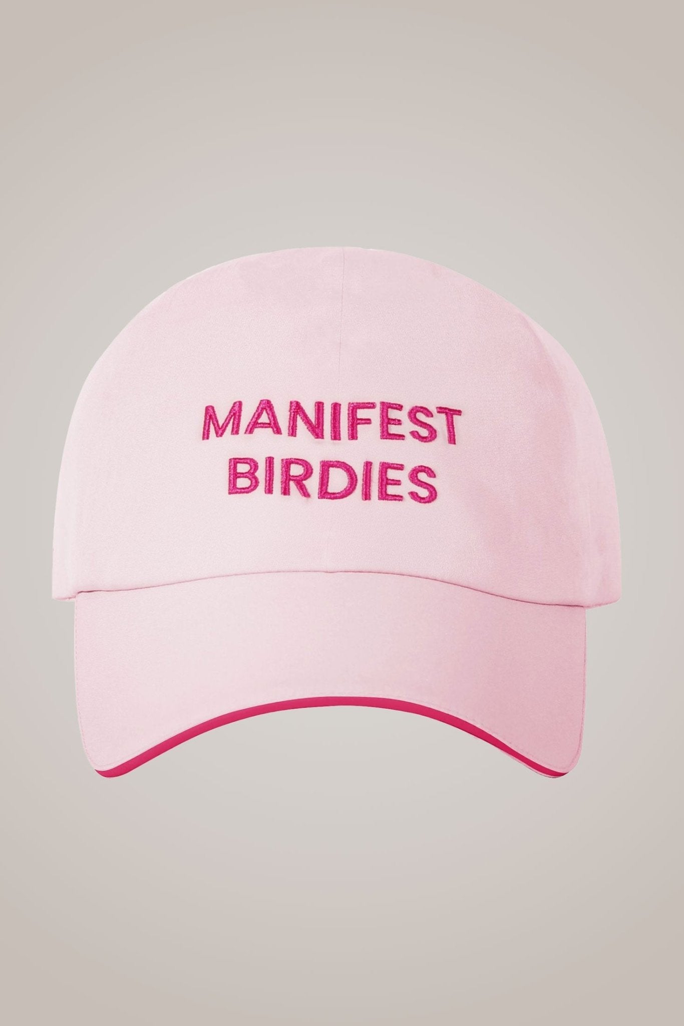 Pink Manifest Birdies Ball Cap - Black Girl Golf