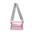 Pink Padded Crossbody Belt Bag - Black Girl Golf