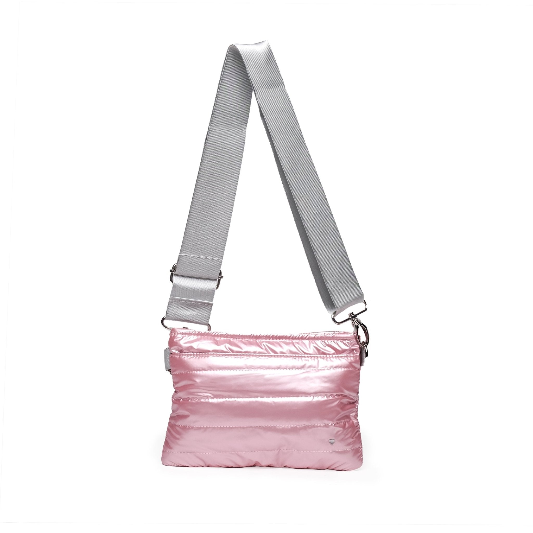 Pink Padded Crossbody Belt Bag - Black Girl Golf