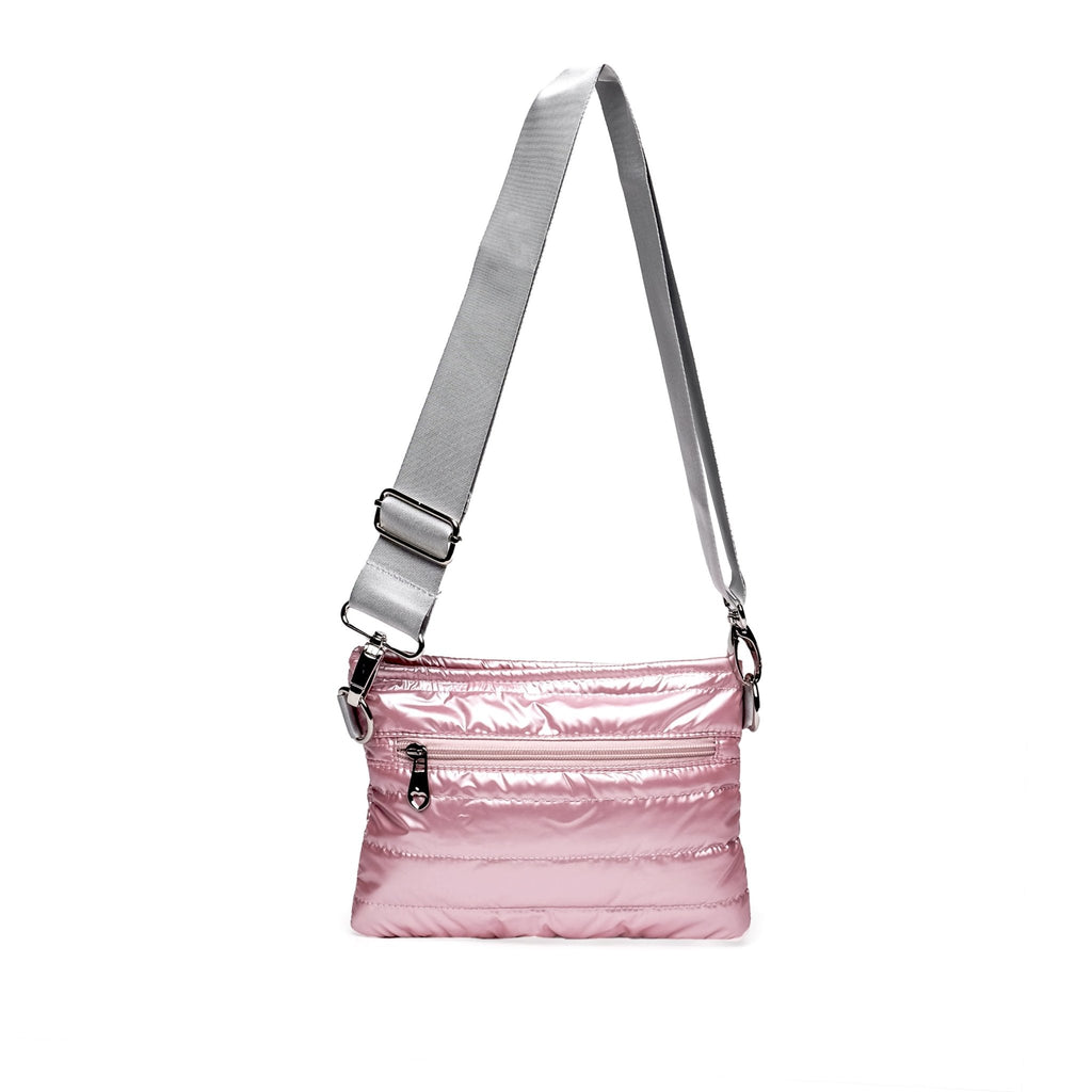 Pink Padded Crossbody Belt Bag - Black Girl Golf