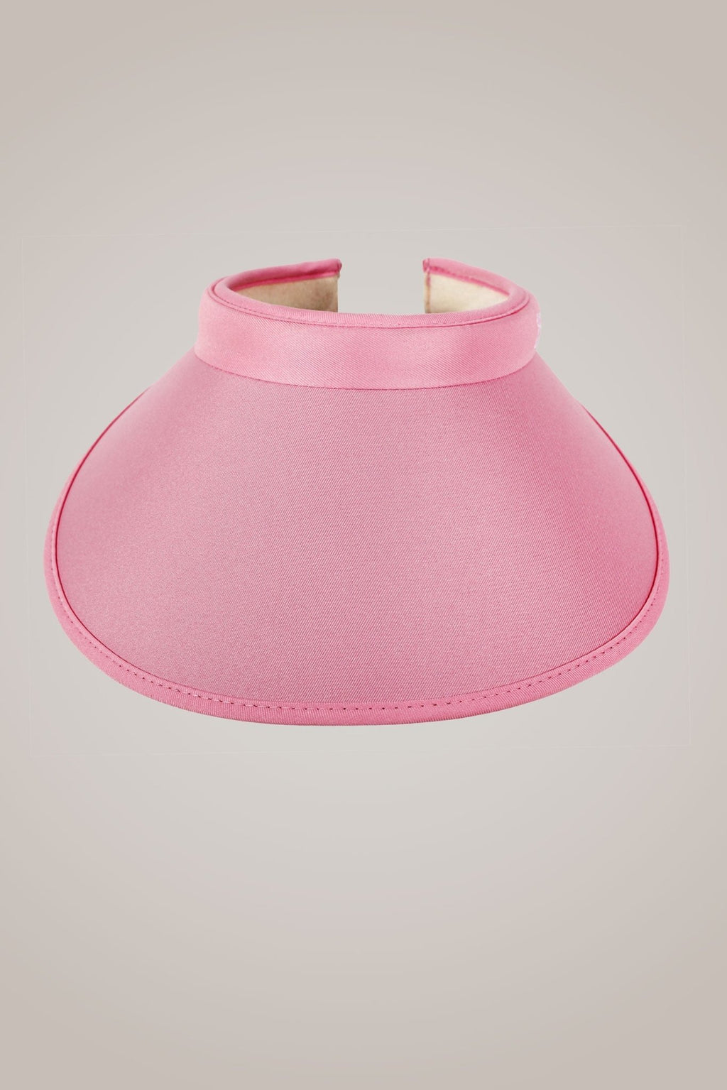 Pink Wide Brim Slide On Visor - Black Girl Golf