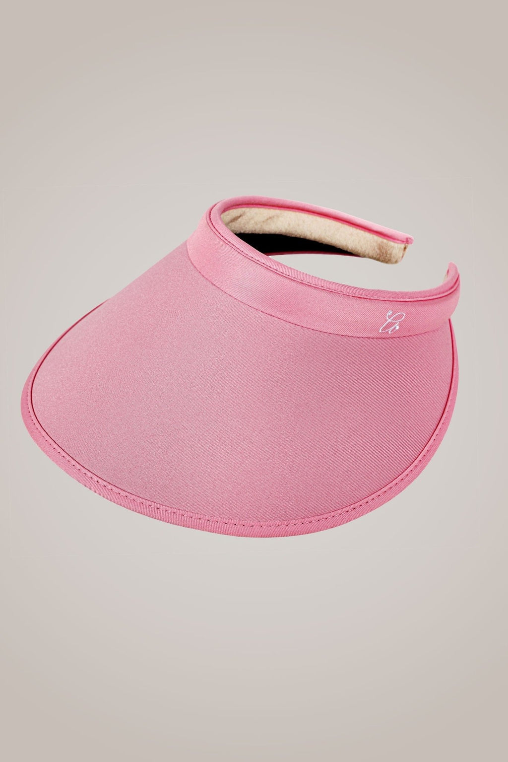 Pink Wide Brim Slide On Visor - Black Girl Golf