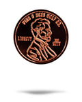 Pins & Aces Penny Ball Marker - Black Girl Golf