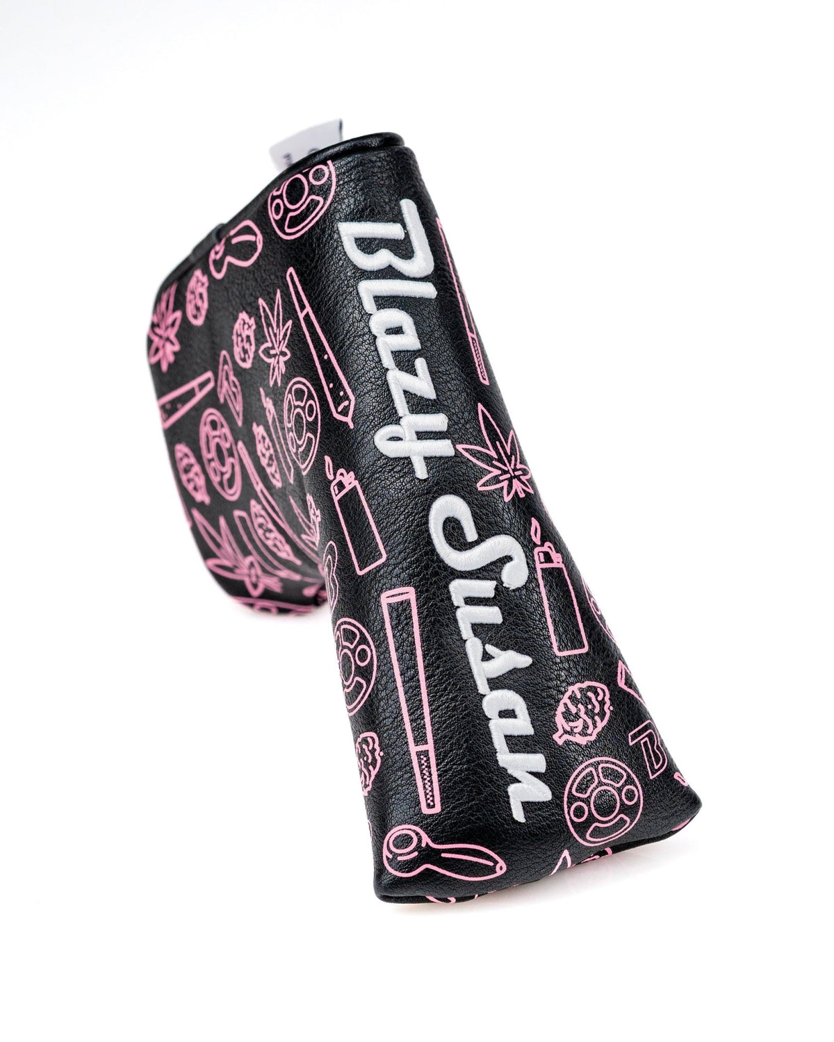 Pins and Aces x Blazy Susan - Blade Putter Cover - Black Girl Golf