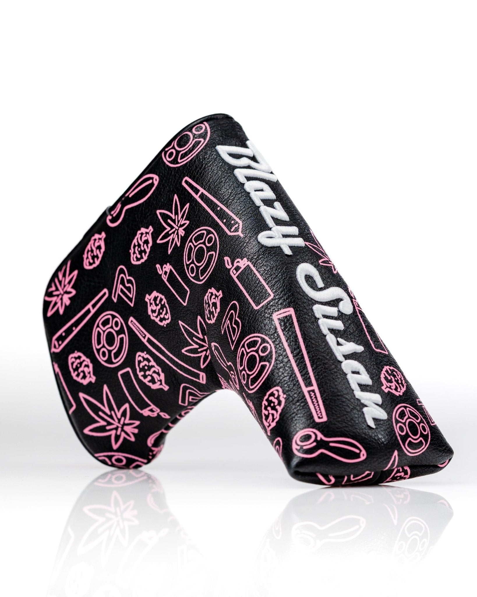 Pins and Aces x Blazy Susan - Blade Putter Cover - Black Girl Golf