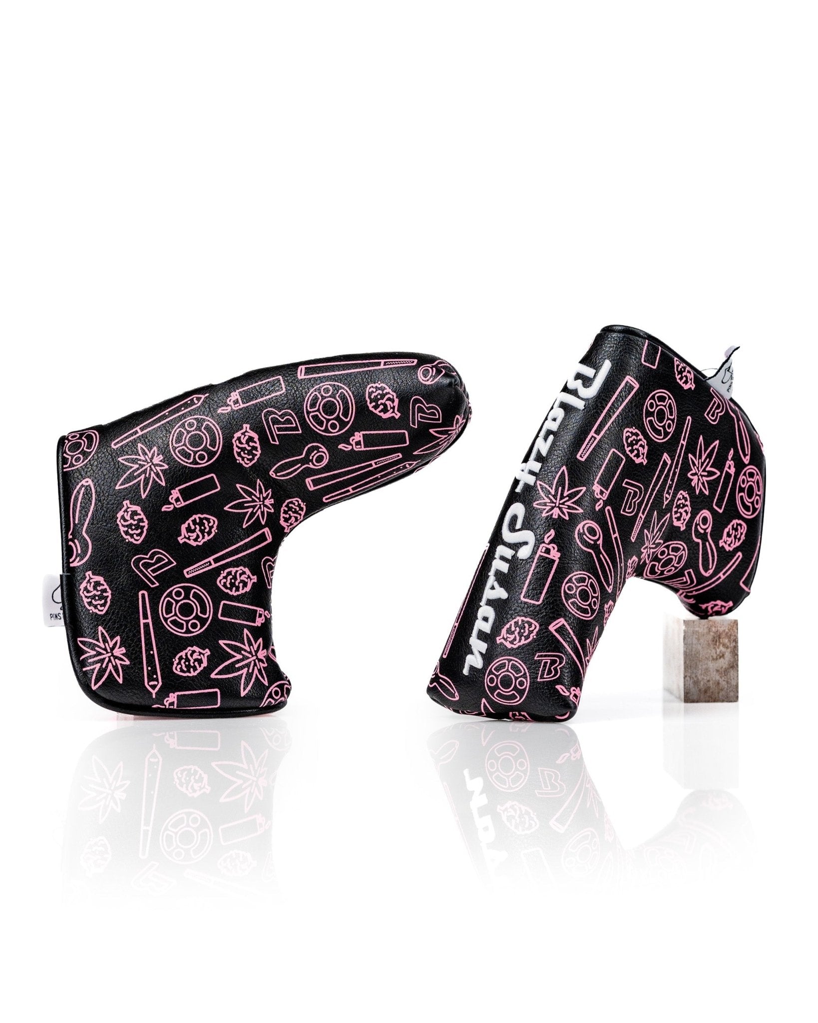 Pins and Aces x Blazy Susan - Blade Putter Cover - Black Girl Golf