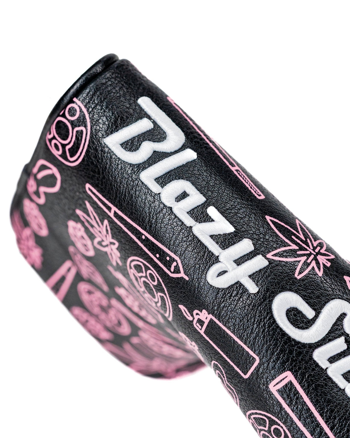 Pins and Aces x Blazy Susan - Blade Putter Cover - Black Girl Golf