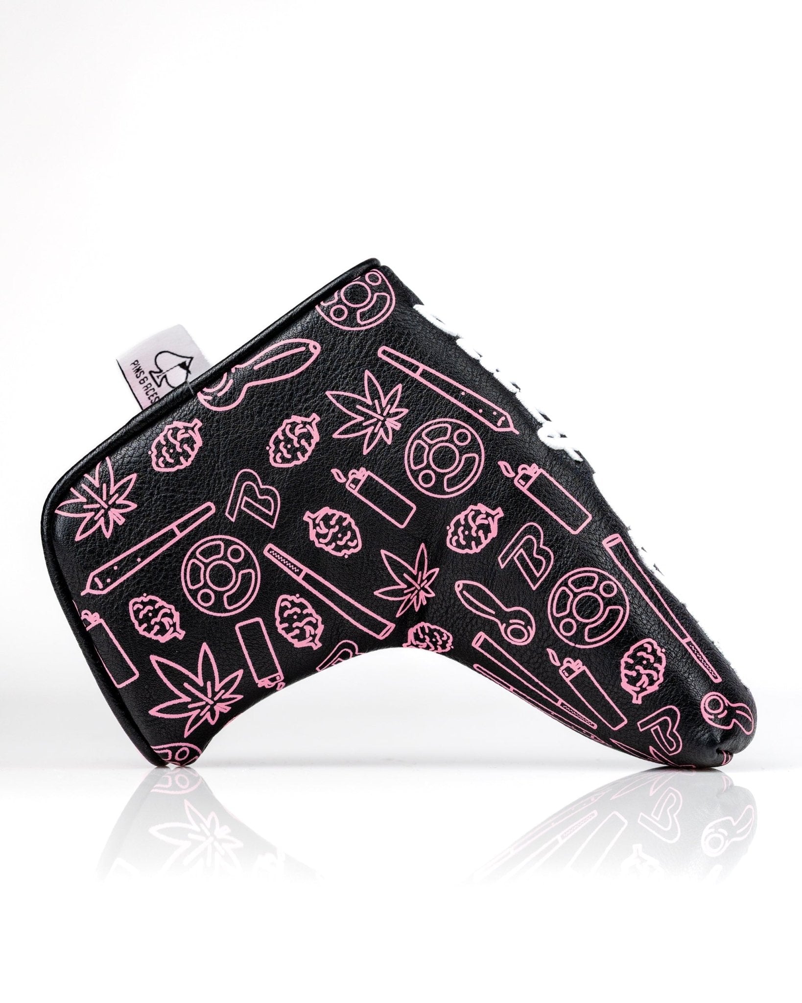 Pins and Aces x Blazy Susan - Blade Putter Cover - Black Girl Golf