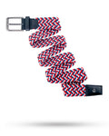 Pins Belt - Red White & Blue - Black Girl Golf