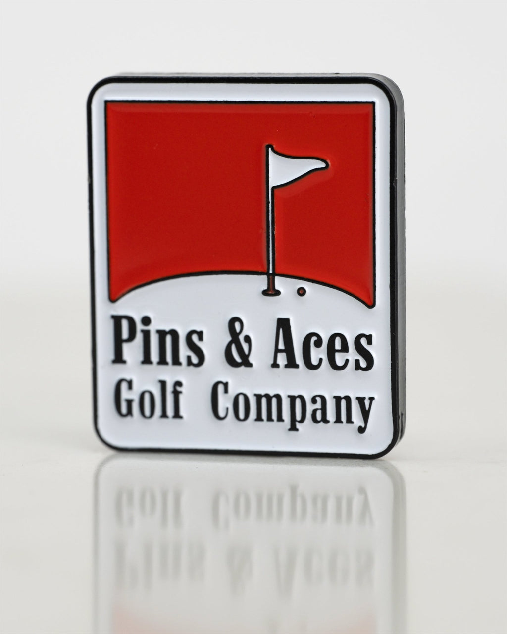 Pins Reds Ball Marker - Black Girl Golf