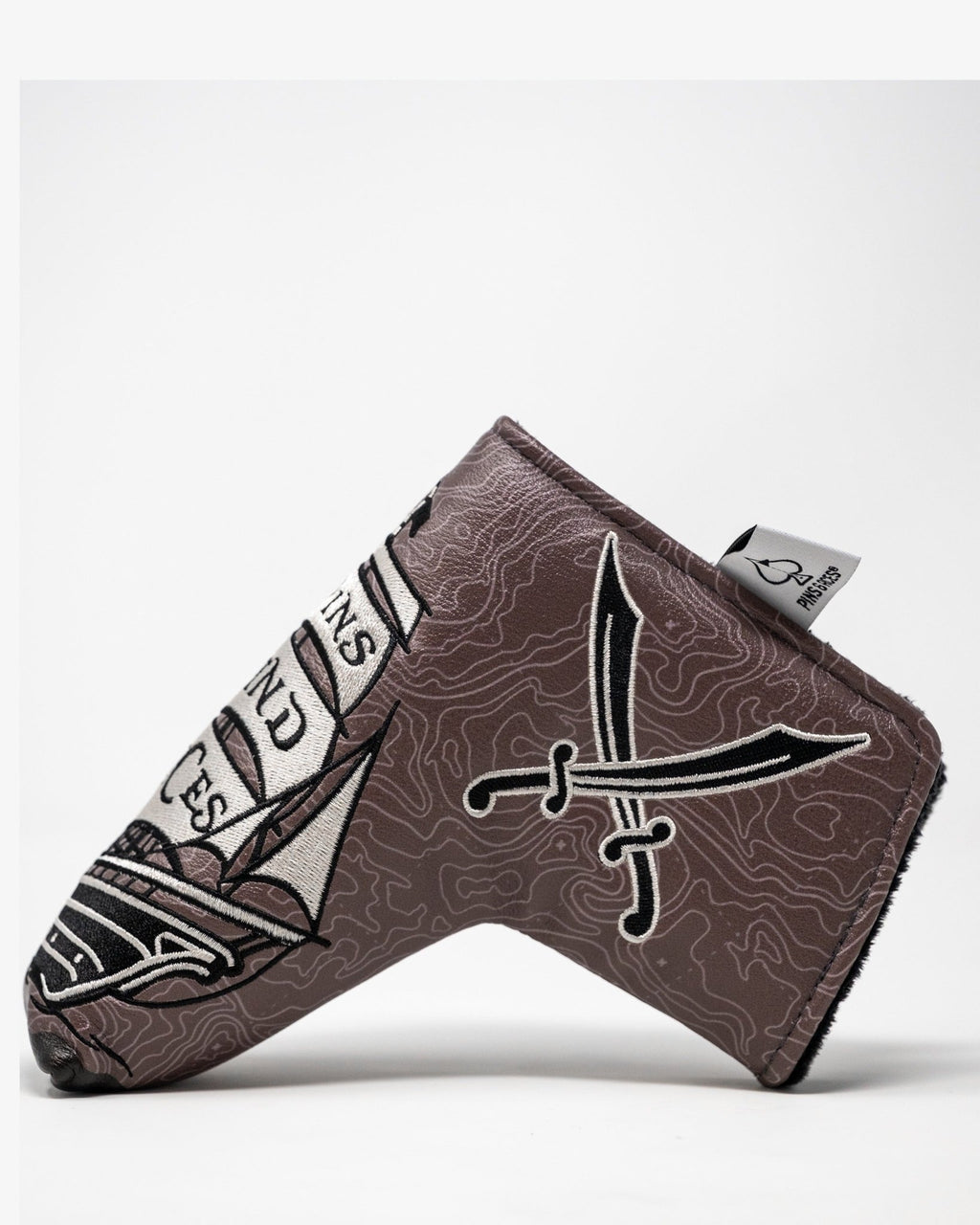 Pirate - Blade Putter Cover - Black Girl Golf